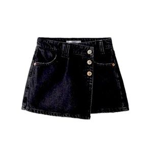 BDG Women's Black Skye Denim Skort